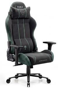 Fotel gamingowy materiałowy Diablo X-One 2.0 Normal Size, Forest Green