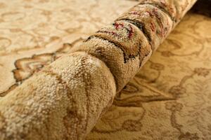 Kremowy owalny dywan w stylu Klasycznym - Nopi 3X