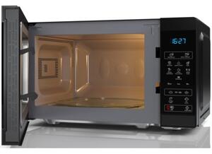 Kuchenka mikrofalowa SHARP YC-MS02E-B 800W średnica 25.5 cm pojemność 20L Czarny
