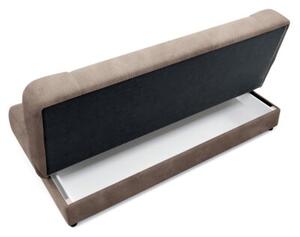 Wersalka RozkÅadana Sofa Z FunkcjÄ Spania Dwuosobowa Sztruks BeÅ¼owa PIANO