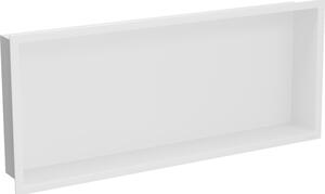 Mexen X-Wall-R półka wnękowa z kołnierzem 75 x 30 cm, biała - 1920753010