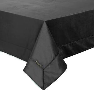Obrus EUROFIRANY Velvet 145 x 220 cm Czarny