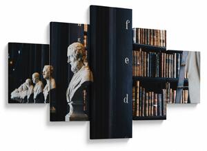 Obraz - W bibliotece (125x70 cm)
