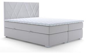 Duże i wygodne łóżko kontynentalne do sypialni LAURA 200x200