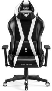 Fotel dla graczy Diablo X-Horn 2.0 King Size czarno-biały