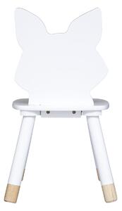 Krzesełko dla dzieci LISEK z sosnowymi nóżkami, 52,5 cm