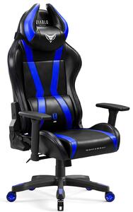 Fotel dla graczy Diablo X-Horn 2.0 Normal Size czarno-niebieski