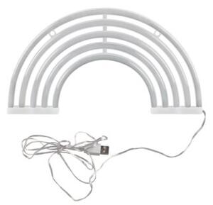 Kinkiet dla dzieci neonowy tęcza LED 3W USB-A bateria 3xAA Neon Polux