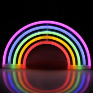 Kinkiet dla dzieci neonowy tęcza LED 3W USB-A bateria 3xAA Neon Polux