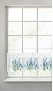 Firana gotowa EUROFIRANY Ala 150 x 30 cm BiaÅo-niebieski