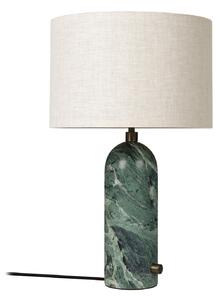Lampa Stołowa GUBI, Gravity Small, ściemnialny, zielony, salon, kamień, design