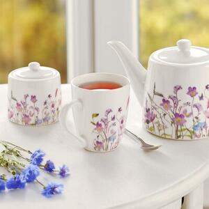 Kubek porcelanowy kwiaty LOUKA 360 ML