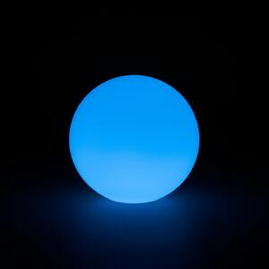 Świecąca kula LED 30 cm – 6 RGB + 3 białe