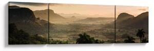 Obraz - Kubańskie szczyty (170x50 cm)