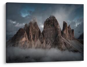 Obraz - Trzy Zęby, Włoskie Dolomity (70x50 cm)