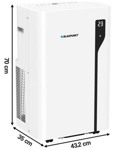 Klimatyzator przenośny BLAUPUNKT ACP414 Osuszanie Timer Tryb Nocny Wentylacja Wi-Fi