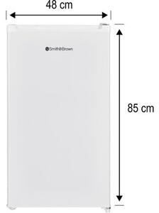 Lodówka SMITH&BROWN SFTTF-411-WE2 85cm Biała