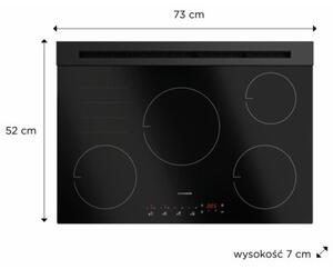 Płyta gazowa DYNAXO DynaCook X4 Classic gaz ziemny G20 2E
