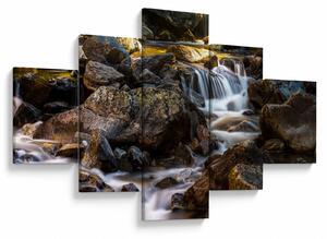 Obraz skalistego strumienia (125x70 cm)