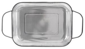 Cedzak kuchenny stalowy ANETT 43x25x9 cm