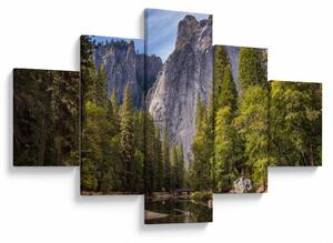 Obraz - Pod Yosemite Rock (125x70 cm)