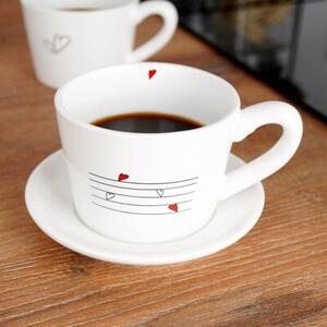 Kubki ceramiczne SERCE 210 ml 2 szt