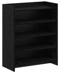 Szafka na buty Czarny dąb 73,5 x 36 x 92 cm Drewno inżynieryjne