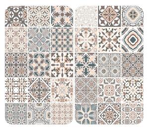 Zestaw 2 szklanych płyt ochronnych na kuchenkę Wenko Universal Tile