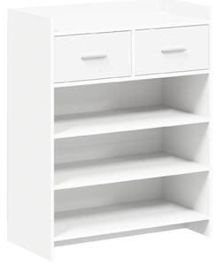 Szafka na buty Biały 73,5 x 36 x 92 cm Drewno inżynieryjne