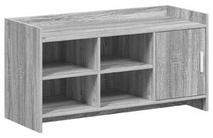 Szafka na buty z drzwiami Szary Sonoma 100 x 39,5 x 51 cm