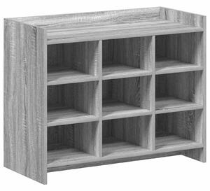 Szafka na buty z przechowywaniem Szary Sonoma 85 x 39,5 x 70 cm
