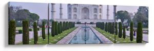 Obraz - Taj Mahal o wschodzie słońca (170x50 cm)