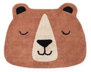 Brązowy bawełniany dywan dziecięcy odpowiedni do prania/tkany ręcznie 101x120 cm Snuggle Benni – Hanse Home