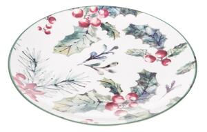 Biały porcelanowy talerz deserowy ø 19 cm – Dakls