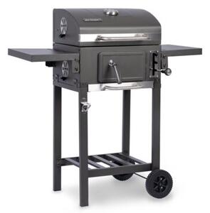 Grill węglowy ogrodowy Berdsen BD-892 żeliwny ruszt z pokrywą popielnik + termometr