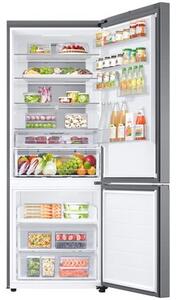 Lodówka SAMSUNG RB53DG703DS9EO Combi Max AI No Frost 203cm Szczotkowana stal nierdzewna