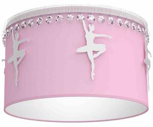 Lampa Sufitowa Baletnica Pink 1Xe27 Milagro