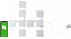 Panele świetlne NANOLEAF Canvas Smarter Kit (9 szt.) + Kontroler