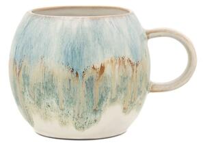 Zielononiebieski kubek ceramiczny Coralie – Sass & Belle