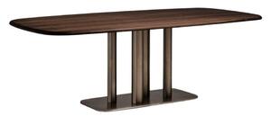 Stół w dekorze orzecha 110x220 cm Melvar – Kave Home