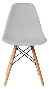 Krzesło nowoczesne Milano DSW szary