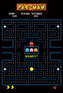 Plakat, Obraz Pac-Man - Maze, (61 x 91.5 cm)