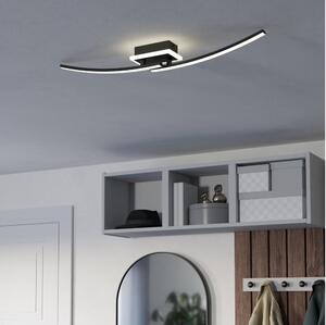 Eglo Eglo 901217 - LED Plafon LUNGOLAGO LED/12W/230V 4000K czarne EG901217