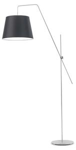 Lampa stojąca podłogowa przegubowa regulowana z abażurem stożek MODERN
