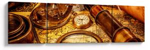 Obraz - Historyczne narzędzia marynarzy (170x50 cm)