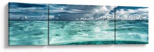 Obraz - Widok pod poziomem morza (170x50 cm)