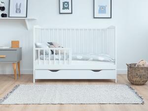 Łóżeczko dziecięce sosnowe Baby Classic 60x120 białe