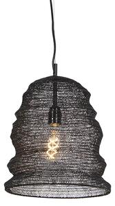 Orientalna lampa wisząca czarna - Nidum Garza Oswietlenie wewnetrzne