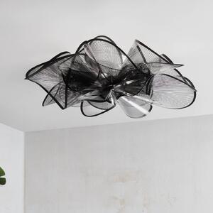 Slamp Lampa sufitowa LED La Belle Étoile Ceiling/Wall, możliwość ściemniania, czarny, salon / jadalnia, tworzywo sztuczne, design