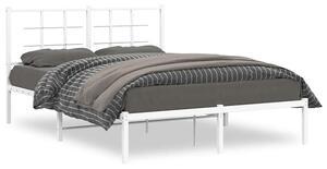 Białe metalowe łóżko industrialne 120x200 cm - Sevelzo